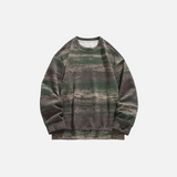 Vintage Loose Fit Tie Dye Sweatshirt