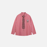 Chemise chic pour chiens au bureau