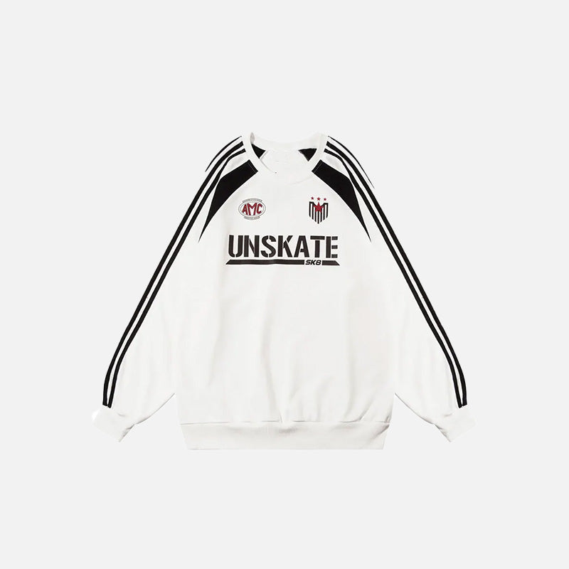 Y2K Vintage Loose Graphic Sweatshirt
