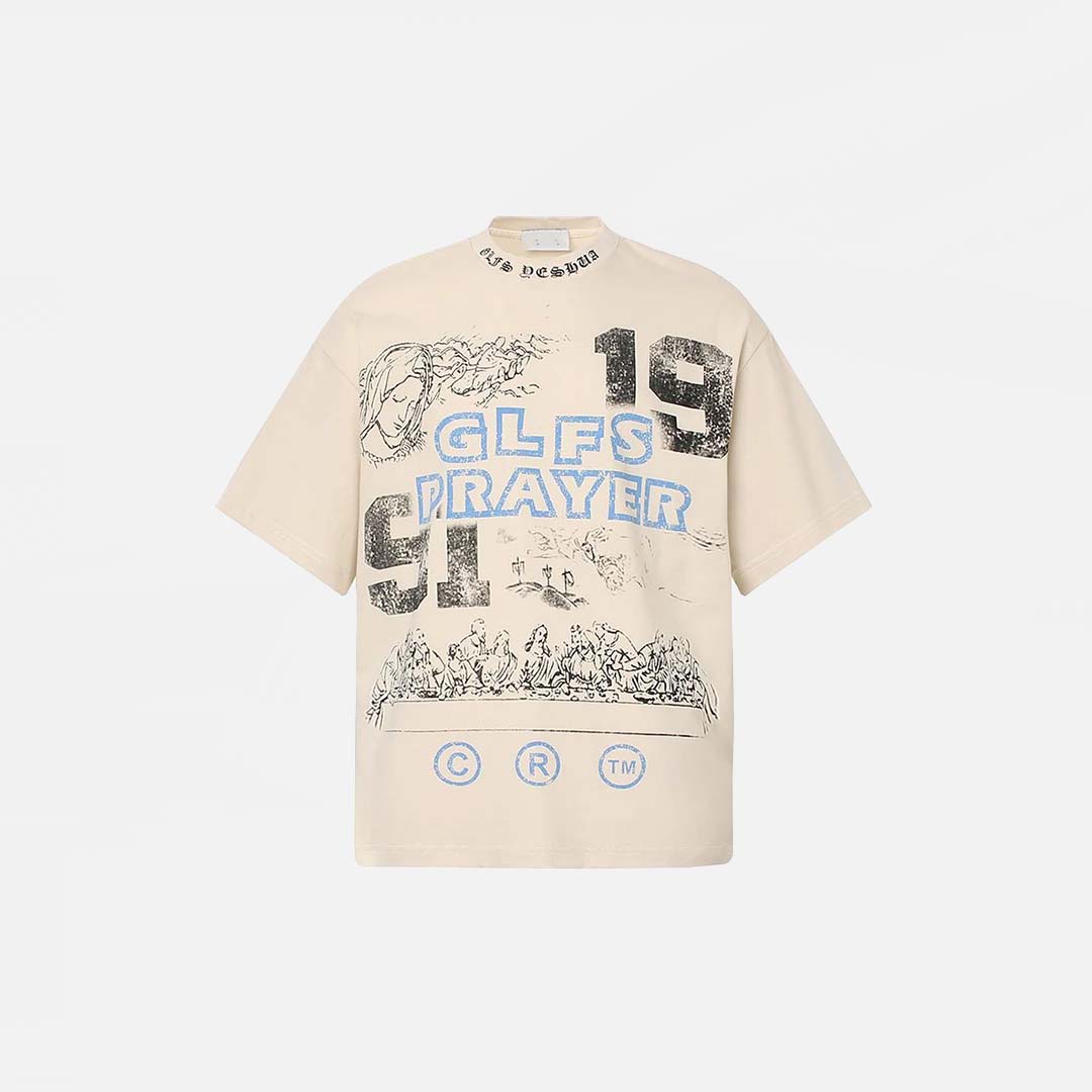 T-shirt graphique oversize style hipster