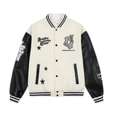 Two-Tone College Varsity Jacket