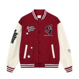 Two-Tone College Varsity Jacket