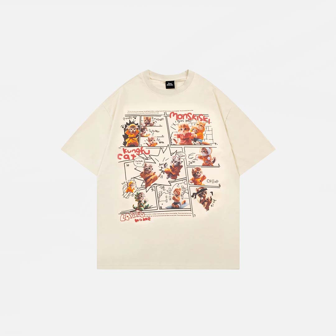 T-shirt à manches courtes à motif graphique