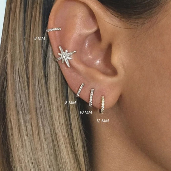 Hoop Huggie Earring