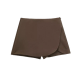 Brown skirt on a white background