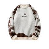 Y2k Stripped Knitted Sweater