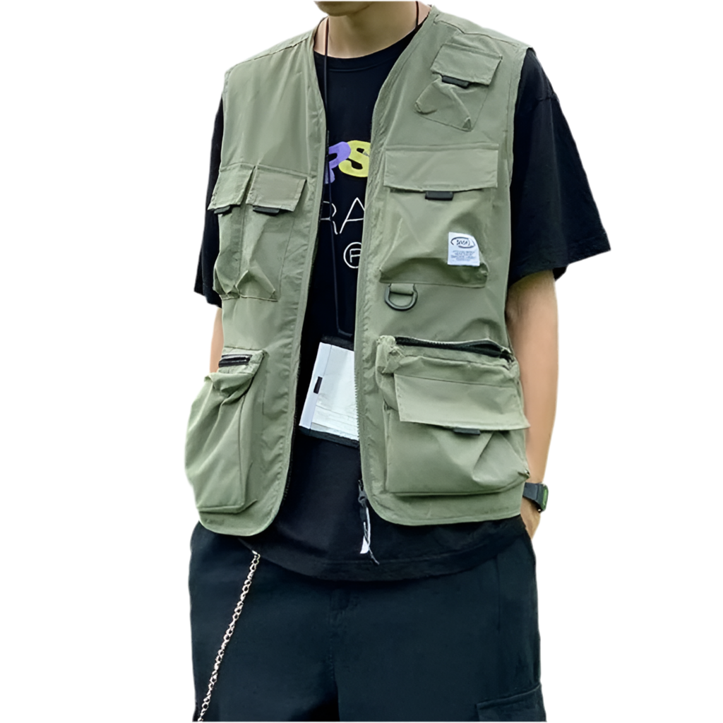 Multi-Pocket Cargo Vest