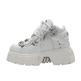 Metal Thick Bottom Shoes