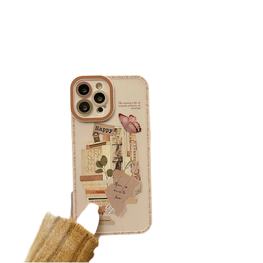 Vintage Artistic Pattern Phone Case For iPhone