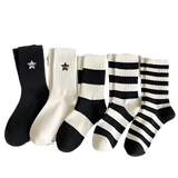 Black & White Minimal Socks