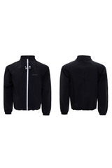 Dekonstruierte Windjacke mit Stehkragen