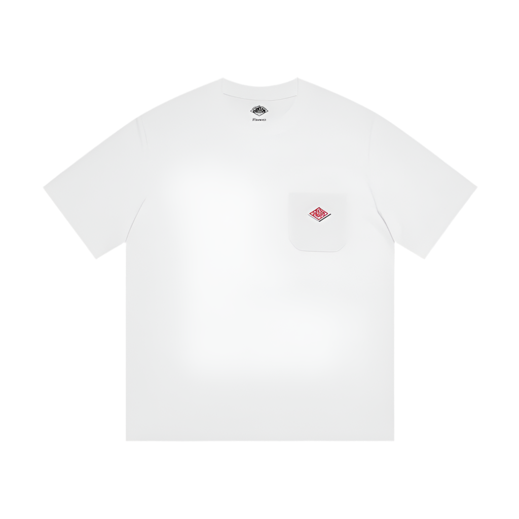 Japanese Style Embroidered Pocket T-Shirt