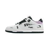Racing Graphic Low-Top Skate Sneakers