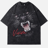 Oversized Harajuku Washed Gothic Tee