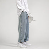 Jean ample classique uni