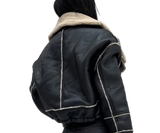 Women’s Fur Patchwork Streetwear Coat