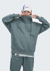 Going Up High-neck Hoodie