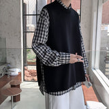 Retro-Strickweste