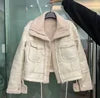 Women’s Fur Patchwork Streetwear Coat