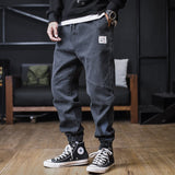 Loose Solid Cargo Pants