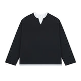Layernotch Waffle Long Sleeve Tee