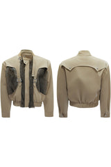 Bikerjacke aus Krokodilleder 