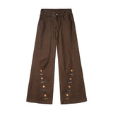 Patchline Carnival Wide-Leg Jeans
