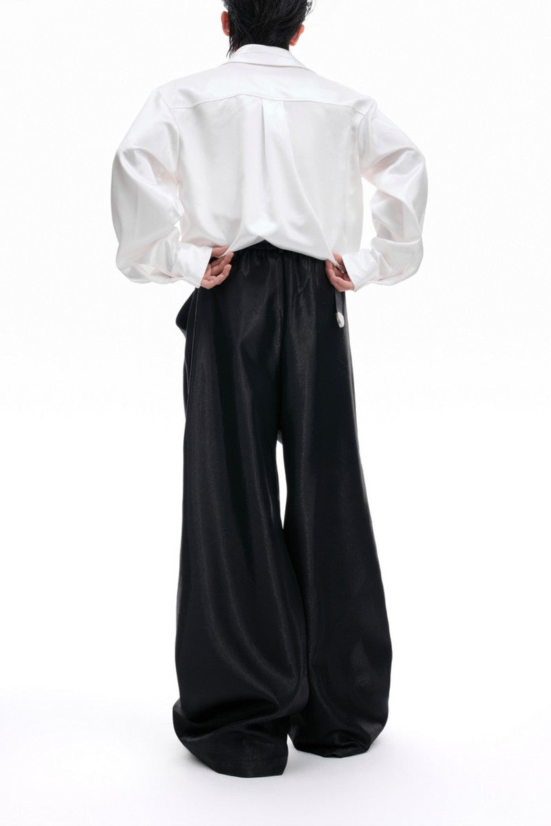 Liquid Shine Straight Pants 