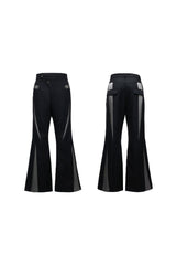 Dekonstruierte Hose im Colorblock-Stil 