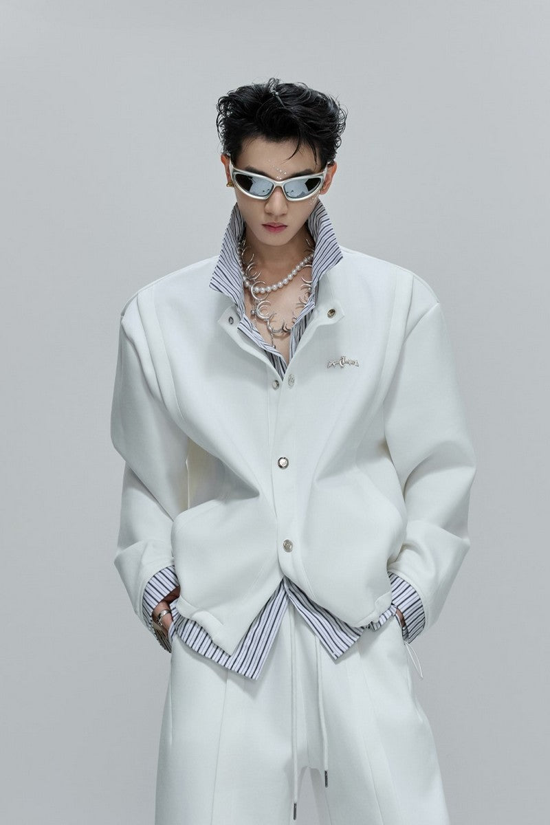 Gestreiftes Lagen-Overshirt 