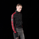 Rude Wolf Bloodstripe Embroidered Track Jacket