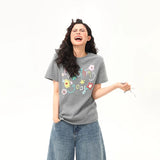 Floral Good Vibes Graphic Tee