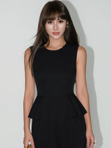 Executive Soft Peplum Blouse