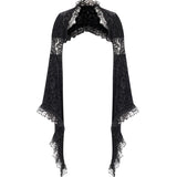 wannathis Black Velvet-Look Dress or Lace Bolero