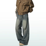 Harbor Fade Wide-Leg Jeans