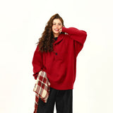 Cozy Knit Hoodie Pullover Sweater
