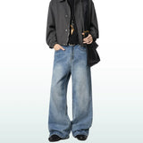 Harbor Fade Wide-Leg Jeans