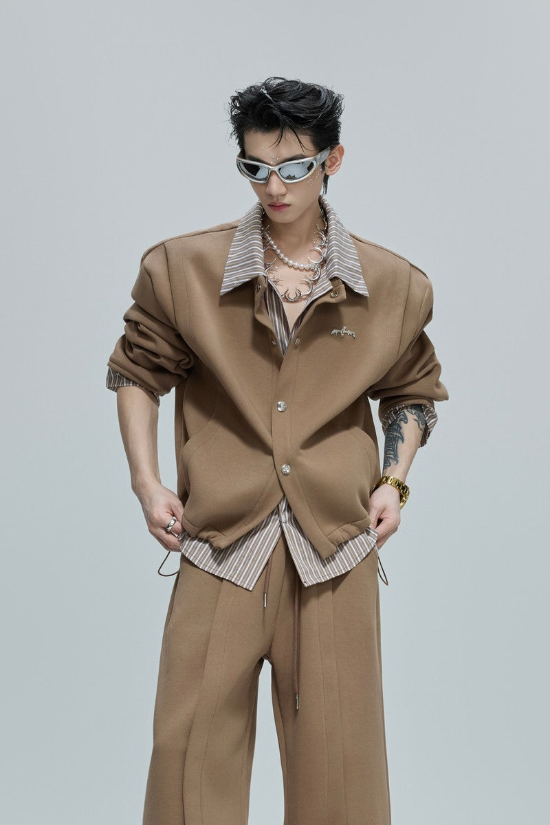 Gestreiftes Lagen-Overshirt 