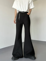 Butterfly Flare White Trousers