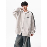 Triple Track Heather Zip Hoodie