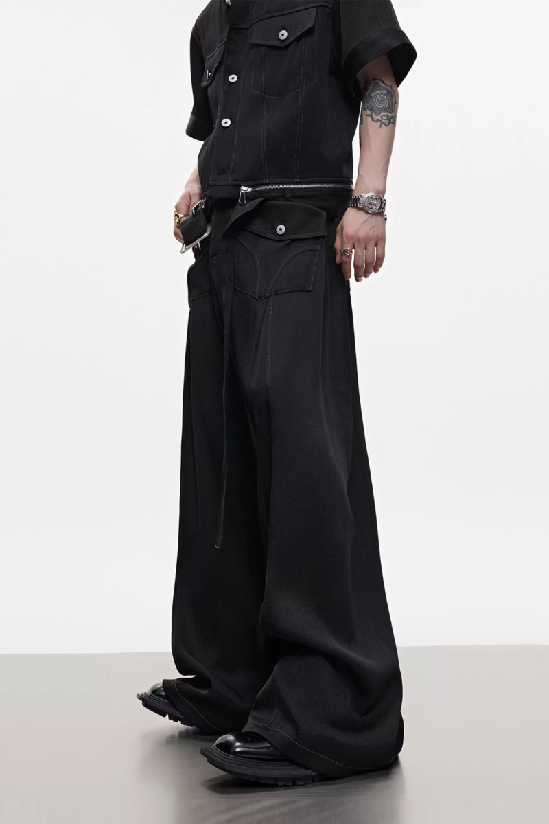 Jeans mit Perlenbesatz