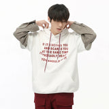 Motivational Quote Extra Sleeve Hoodie