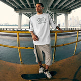 Y2K Infinity Color Block Sports T-Shirt
