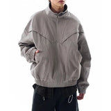 Veste de travail décontractée style japonais, coupe ample