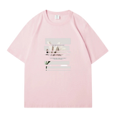 Floral Print Cotton T-Shirt