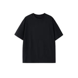 Elevated Solid Color Loose Short Sleeve T-Shirt