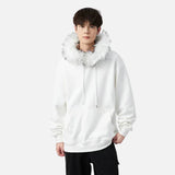 American Heavyweight Fleece Lined Fur Hoodie