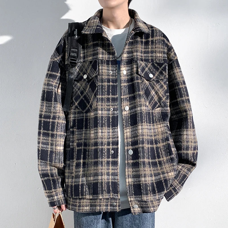 Chemise à carreaux intemporelle