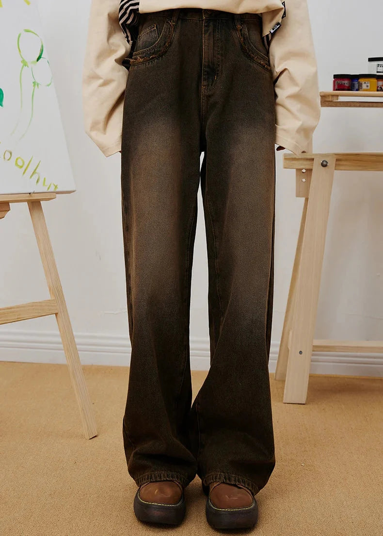 Vintage High-Quality High Waist Slim Fit Jeans