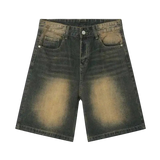 Vintage Washed Wrinkle Jorts